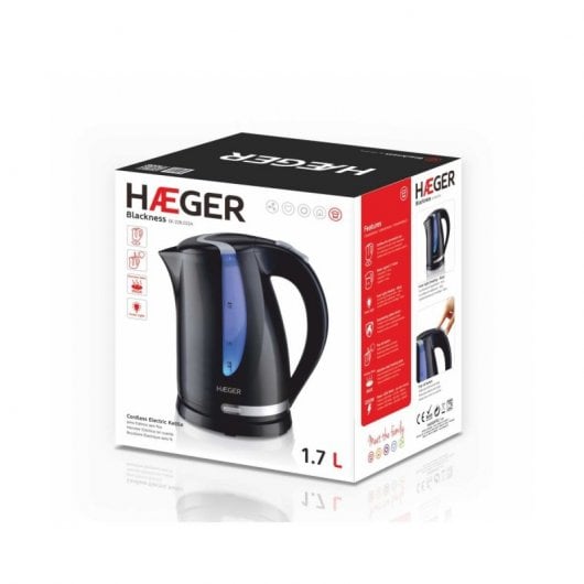 Haeger Blackness Fervedor de Água 1.7L 2200W
