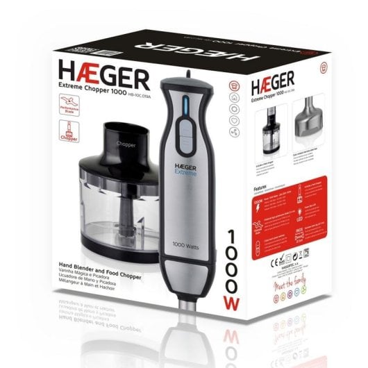 Haeger Extreme Chopper Batidora De Mano 1000W