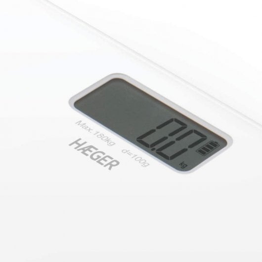 Haeger U-Power Báscula de Baño Blanca