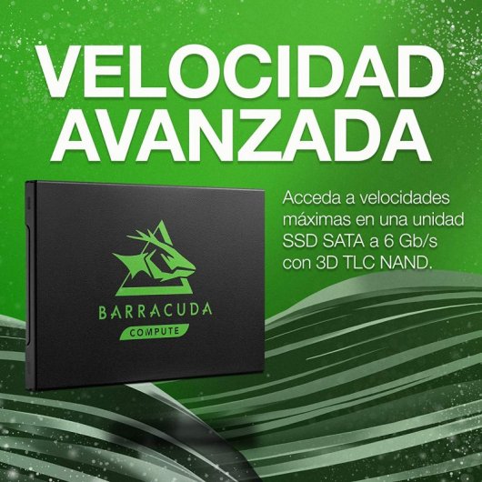 Seagate Barracuda 120 2.5" 500 GB SATA 3D TLC