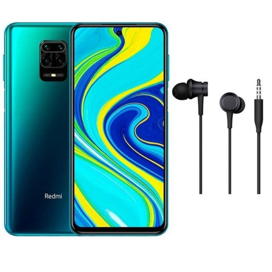 Xiaomi Pack Redmi Note 9S 4/64GB Azul + Mi Ear Auriculares