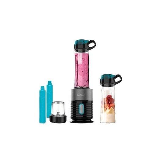 Cecotec Power Titanium 650 Fresh&Go Inox Batidora de Vaso 650W