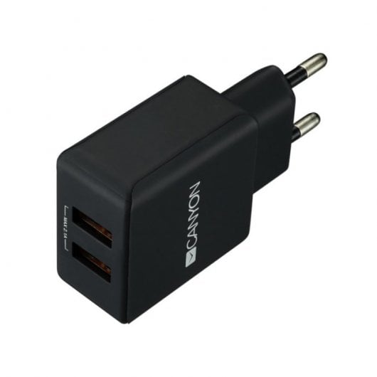 Canyon CNE-CHA03B Cargador 2xUSB 2.1A