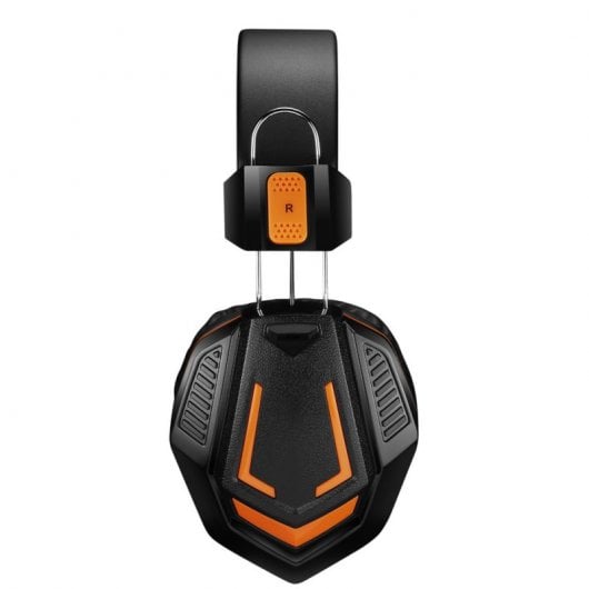 Canyon Fobos Auriculares Gaming Negro/Naranja