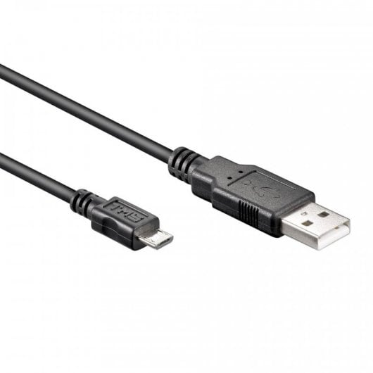Goobay USB 2.0 auf Micro-USB-Stecker/Stecker-Kabel, 3 m, Schwarz