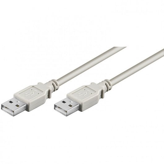 Goobay Cable USB 2.0 Macho/Macho 1.8m Gris