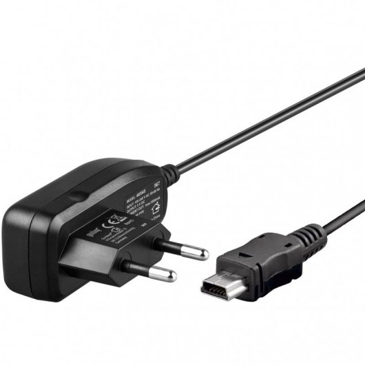 Goobay Cargador Mini USB 1A 1.5m Negro