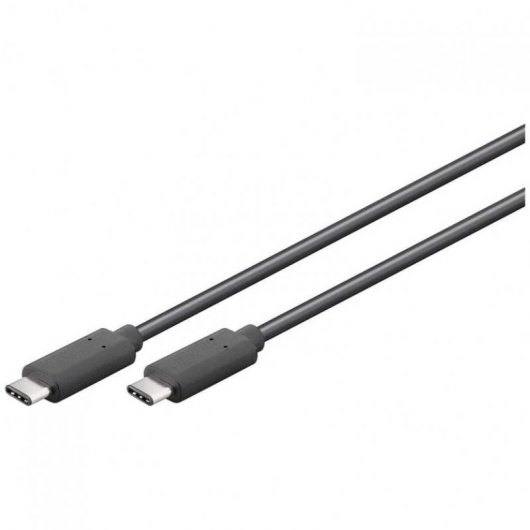 Cavo Goobay USB-C 3.1 maschio/maschio 1 m Nero