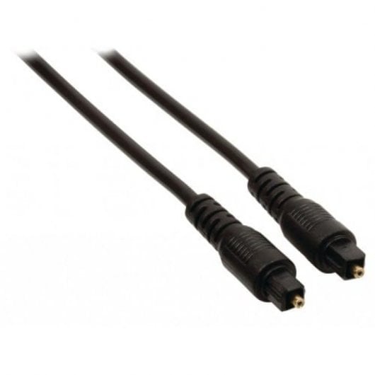 Cavo audio ottico Goobay Toslink maschio/maschio 1 m Nero