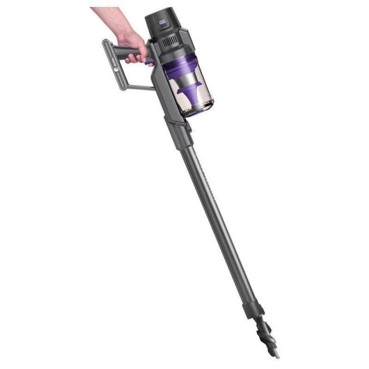 Aspirateur sans Fil Fagor Ares 25.9V 220W 40min Filtre HEPA Réservoir 600ml Gris Violet