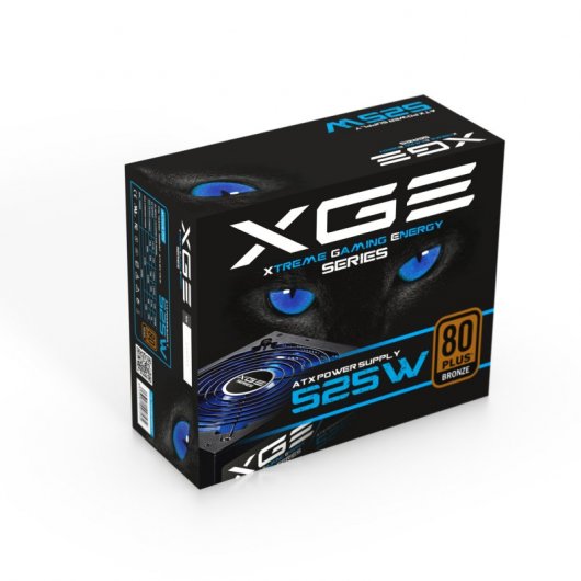 TooQ Xtreme Gaming Energy II 525W 80 Plus Bronzo