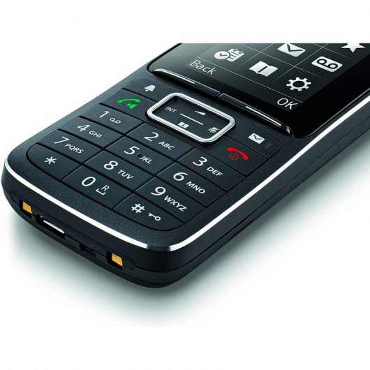 Gigaset SL450 Teléfono Inalámbrico Negro