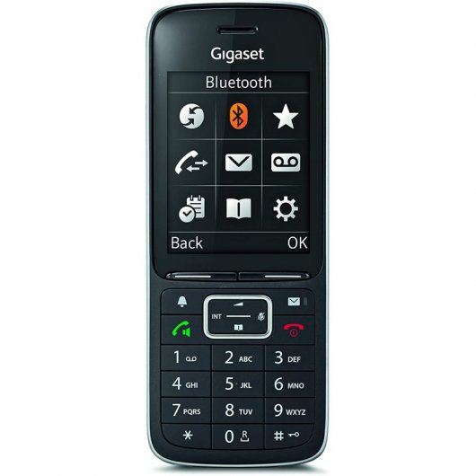 Gigaset SL450 Teléfono Inalámbrico Negro