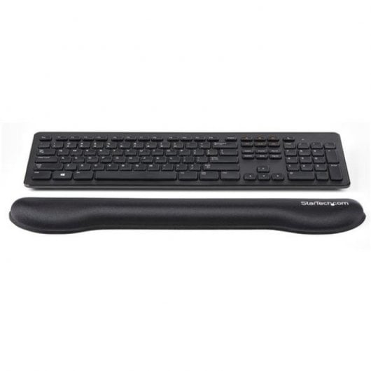 StarTech Reposamuñecas de Gel  Ergonómico Negro para Teclado