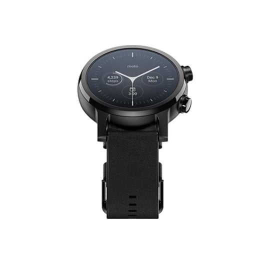 Motorola Moto 360 Bluetooth NFC GPS 43mm AMOLED Preto Resistência à Água 3ATM