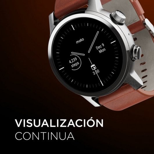 Motorola Moto 360 Smartwatch Gris Metalizado