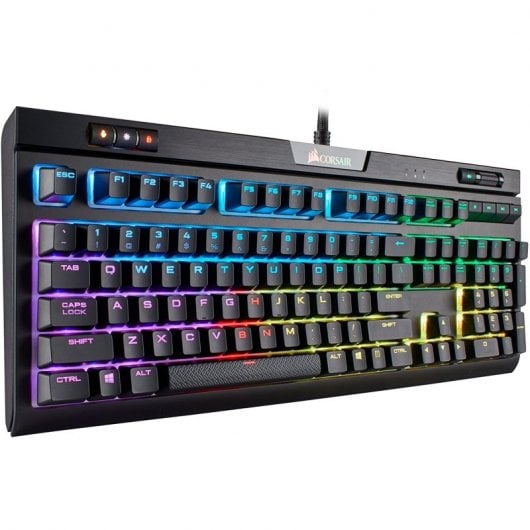Corsair STRAFE RGB MK.2 Teclado Mecânico Gaming Retroiluminado Cherry MX Red