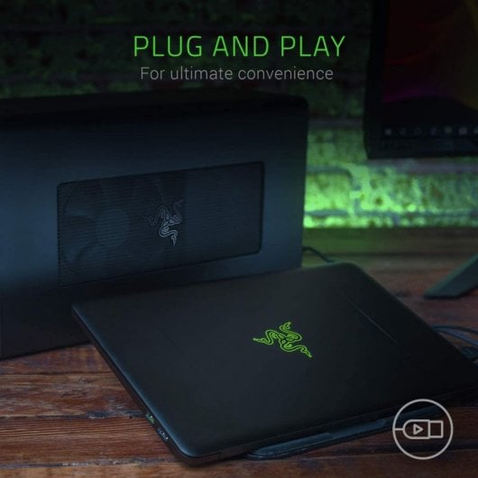 Razer Core X Carcasa de Tarjeta Gráfica Externa con Thunderbolt 3
