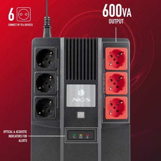 NGS Fortress Bunker SAI 600VA