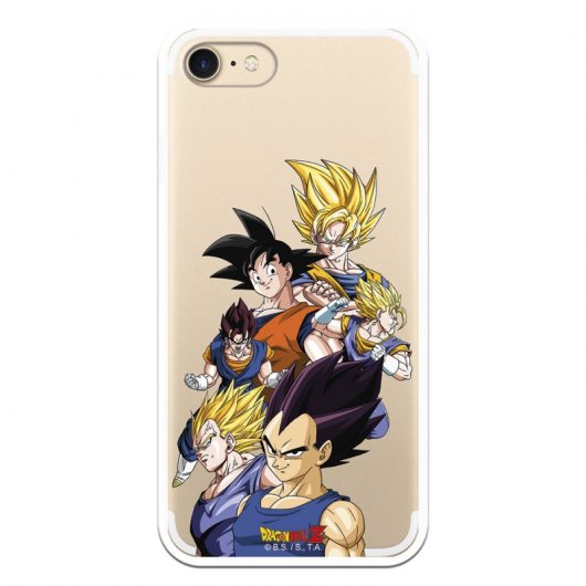 Personalaizer Funda Dragon Ball Z Goku y Vegeta para iPhone 7/8