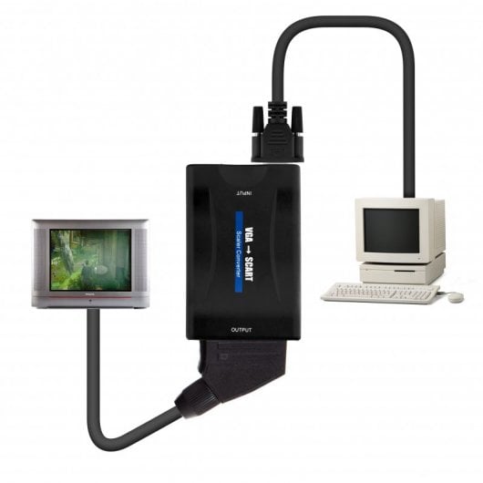 Unotec Adaptador VGA a Euroconector (SCART)