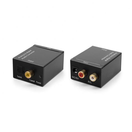 Unotec Adaptador Audio Analógico a Digital