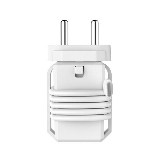 Imperii USB-C Chargeur Voyage Multi-Pays Charge Rapide USB/USB-C 18W Blanc