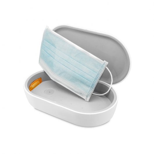 Unotec Esterilizador UV de Bactérias/Virus com Carregador de Indução