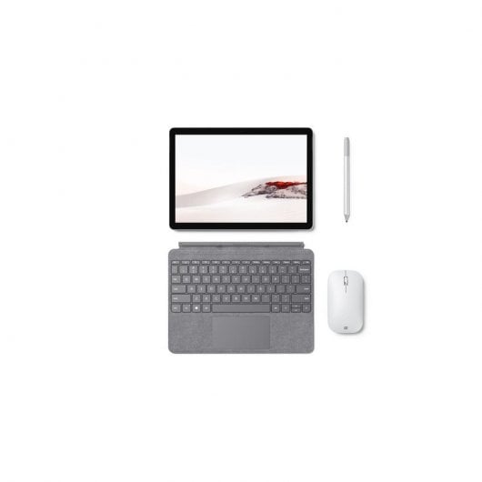 Microsoft Surface Go 2 Signature Type Cover Colors Platinum