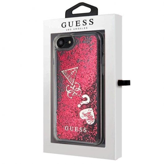 Guess Funda Liquid Rojo para iPhone 6/7/8/SE 2020