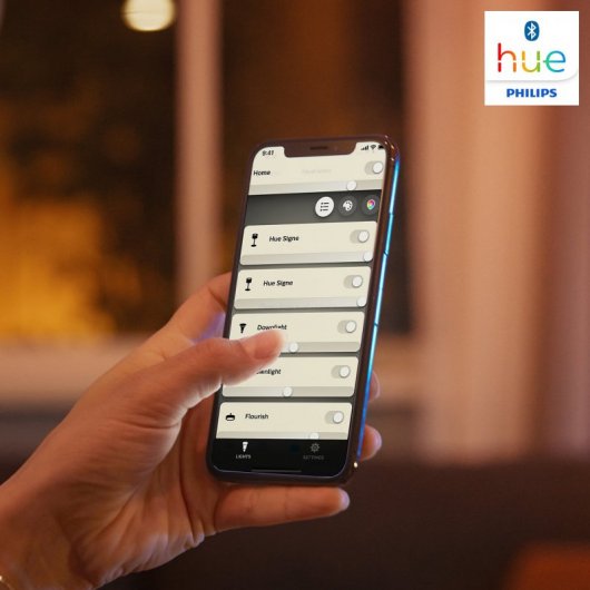 Philips Hue White Bombilla Inteligente LED A67 E27 15.5W Blanco Cálido