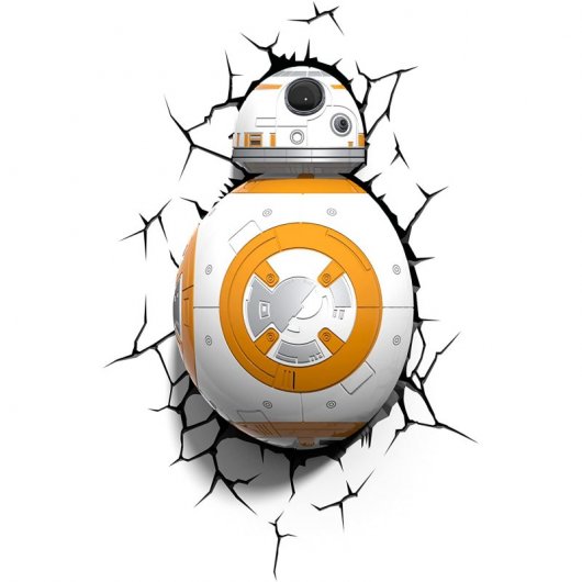 3D Light FX Lámpara LED BB-8
