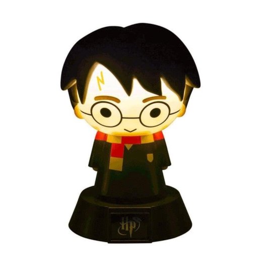 Luz Noturna Paladone Icon Harry Potter LED 10 cm Multicolor Bateria
