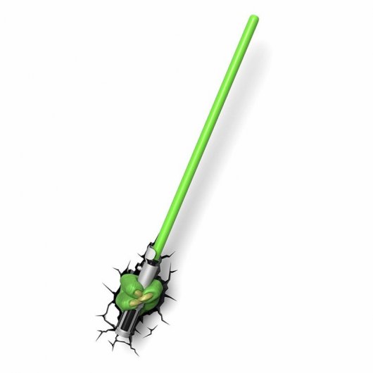 3D Light FX Lámpara LED Sable Láser Verde