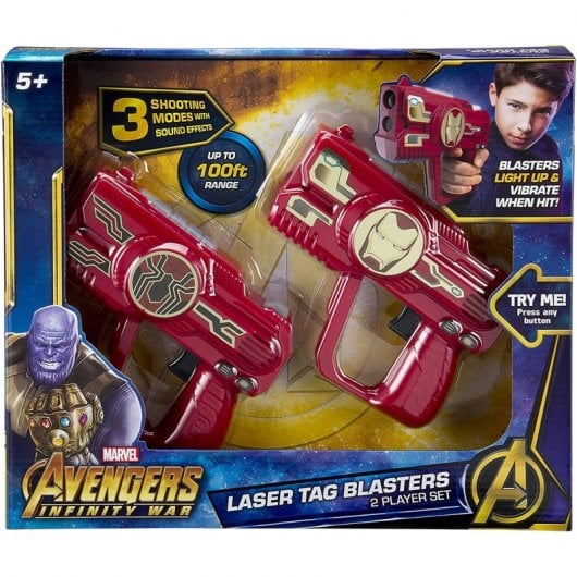 KIDdesigns Los Vengadores Pistolas Láser