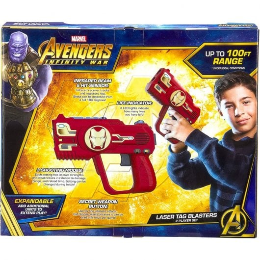 KIDdesigns Los Vengadores Pistolas Láser