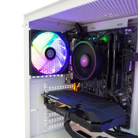 PcCom Silver AMD Ryzen 5 1600AF/16GB/1TB+480GBSSD/GTX1660