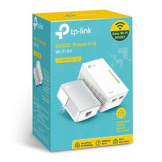 TP-Link AV600 600 Mbit/s Collegamento ethernet LAN Wi-Fi Bianco 1 pz