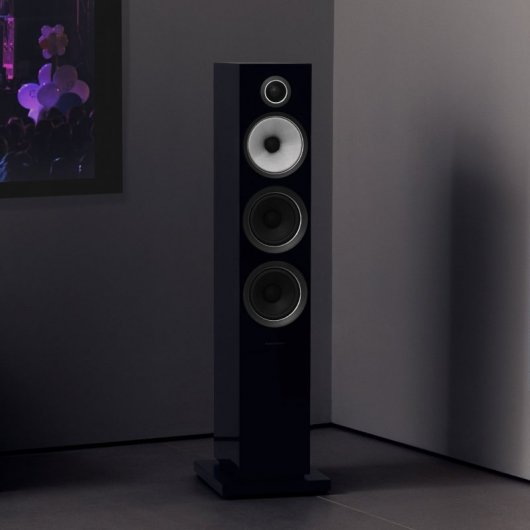 B&W 704 S2 Altavoz de Torre 150W Negro Brillante