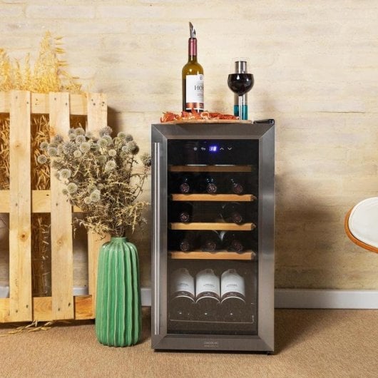 Vinothek Fluxs Bolero GrandSommelier 1550 Inox 15 Flaschen Kompressor Touchpanel