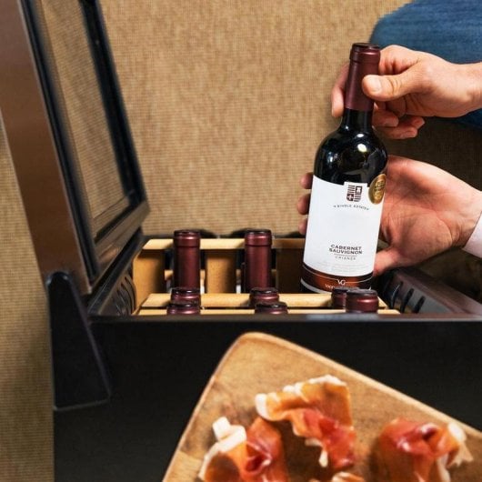 Vinothek Fluxs Bolero GrandSommelier 1550 Inox 15 Flaschen Kompressor Touchpanel