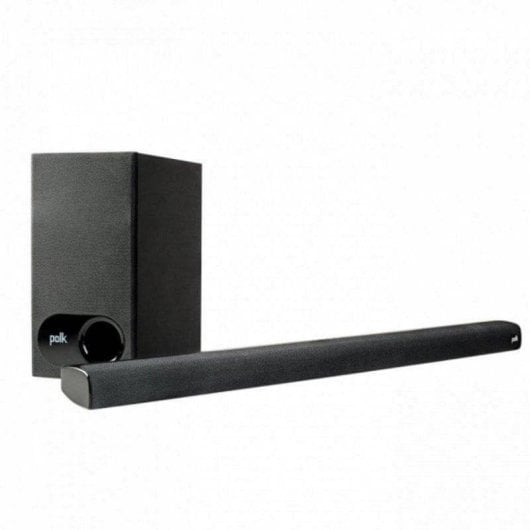 Polk Audio Signa S1 Barra de Sonido 5.1 Inalámbrica para TV Negra