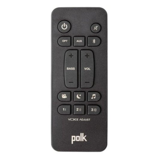 Polk Audio Signa S1 Barra de Sonido 5.1 Inalámbrica para TV Negra