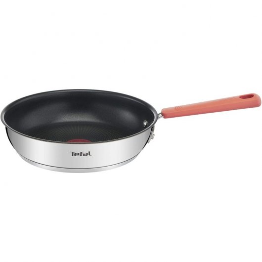 Tefal G720S604 Set Optispace 4 Piezas Sartenes 24cm/28cm + Cacerolas 18/20 cm + Tapas