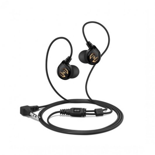 Sennheiser IE 60 Auriculares con Refuerzo de Graves Negros