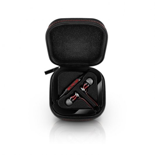 Sennheiser Momentum In-Ear Auriculares Compatibles con Samsung Negro/Rojo