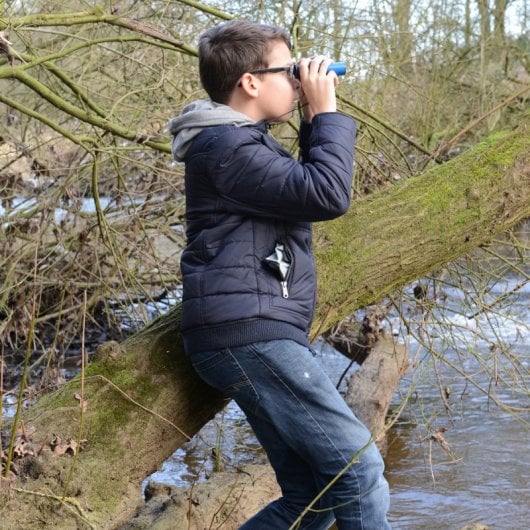 Bresser Topas Prismáticos Compactos 10x25mm Azules