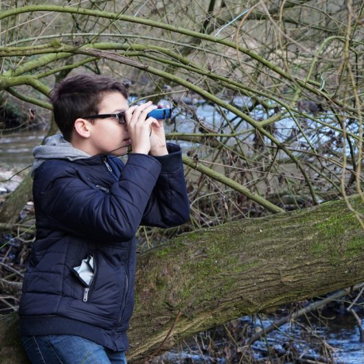 Bresser Topas Prismáticos Compactos 10x25mm Azules