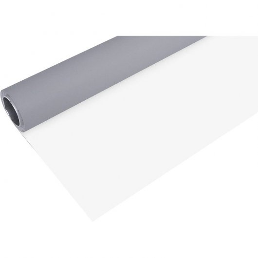 Bresser Fondo de Estudio de Vinilo 2x4m Gris/Blanco