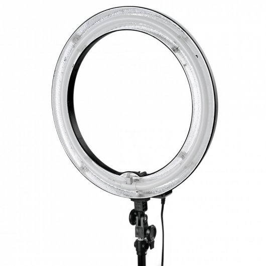 Bresser MM-23 Lámpara LED Circular 75W 48cm Luz Blanca Neutra